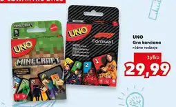 Kaufland Gra karciana UNO Minecraft oferta