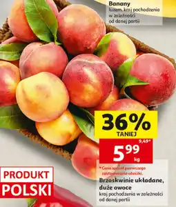Auchan Brzoskwinia Polski oferta