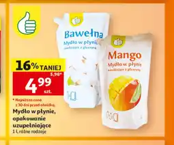 Auchan Mydło w płynie O oferta
