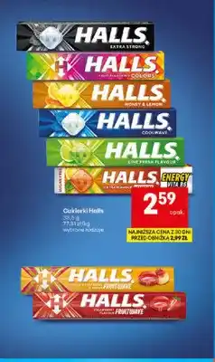 Delikatesy Centrum Cukierki Halls Extra Strong oferta
