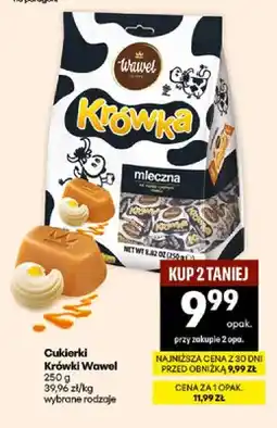 Delikatesy Centrum Cukierki Krówki Wawel oferta