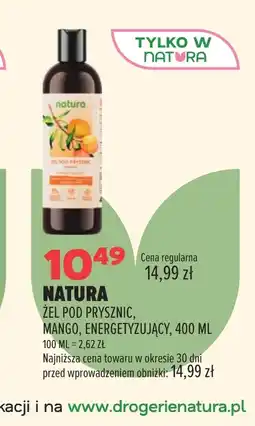 Drogerie Natura Żel pod prysznic Natura oferta