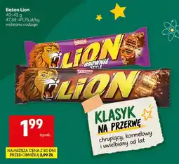 Delikatesy Centrum Baton Lion Brownie Style oferta