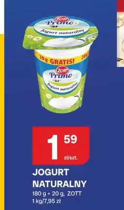 Chorten Jogurt naturalny Zott oferta