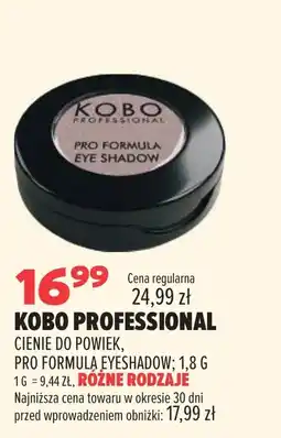 Drogerie Natura Cienie do powiek Kobo Professional oferta