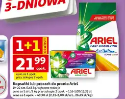 Auchan Kapsułki do prania Ariel oferta