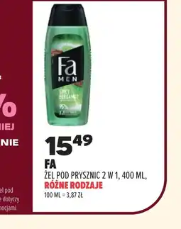 Drogerie Natura Żel pod prysznic Fa oferta