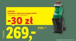 Lidl PARKSIDE Rozdrabniacz elektryczny do gałęzi, 2400 W oferta