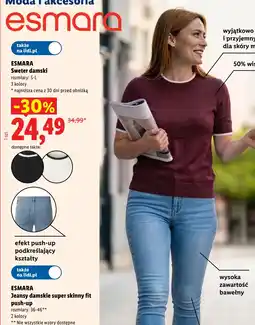Lidl ESMARA Sweter damski oferta