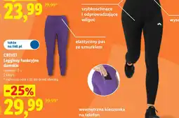 Lidl CRIVIT Legginsy funkcyjne damskie oferta