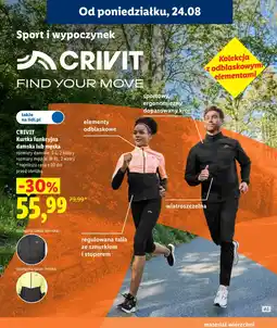 Lidl CRIVIT Kurtka funkcyjna damska lub męska oferta