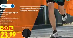 Lidl CRIVIT Szorty funkcyjne męskie oferta