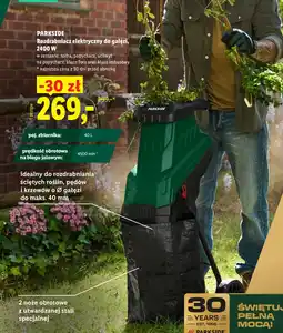 Lidl PARKSIDE Rozdrabniacz elektryczny do gałęzi, 2400 W oferta