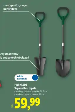 Lidl PARKSIDE Szpadel lub łopata oferta