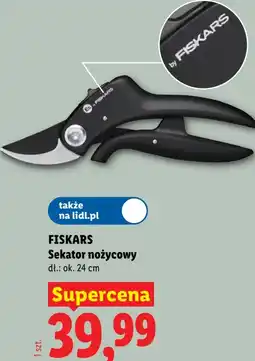 Lidl FISKARS Sekator nożycowy oferta