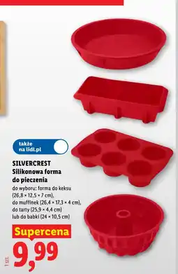 Lidl SILVERCREST Silikonowa forma do pieczenia oferta