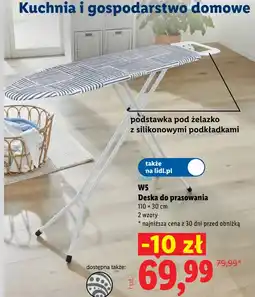 Lidl W5 Deska do prasowania oferta