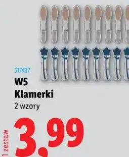 Lidl W5 Klamerki oferta