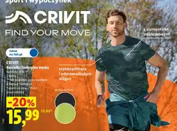 Lidl CRIVIT Koszulka funkcyjna męska oferta