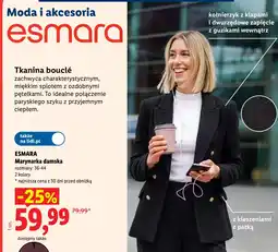 Lidl ESMARA Marynarka damska oferta