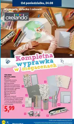 Lidl CRELANDO Akcesoria szkolne oferta