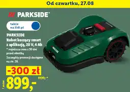 Lidl PARKSIDE Robot koszący smart z aplikacją, 20 V, 4 Ah oferta