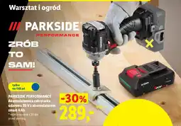 Lidl PARKSIDE PERFORMANCE Akumulatorowa zakrętarka udarowa 20 V z akumulatorem smart 4 Ah oferta