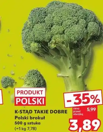 Kaufland K-STĄD TAKIE DOBRE Polski brokuł oferta