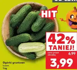 Kaufland Ogórki gruntowe oferta