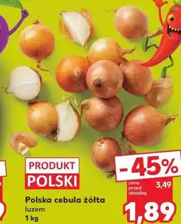 Kaufland Polska cebula żółta luzem oferta