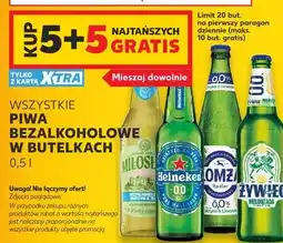 Kaufland Piwa bezalkoholowe w butelkach 0,5 l (Heineken, Miłosław, Łomża, Żywiec) oferta