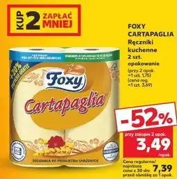 Kaufland Foxy Cartapaglia Ręczniki kuchenne 2 szt. opakowanie oferta