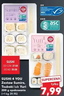 Kaufland SUSHI 4 YOU Zestaw Sumire, Tsubaki lub Yuri oferta