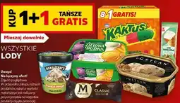 Kaufland Wszystkie lody oferta