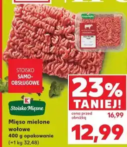 Kaufland Stoisko Mięsne Mięso mielone wołowe oferta