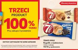 Kaufland 7DAYS MAX Rogalik z nadzieniem różne rodzaje 110/98 g oferta
