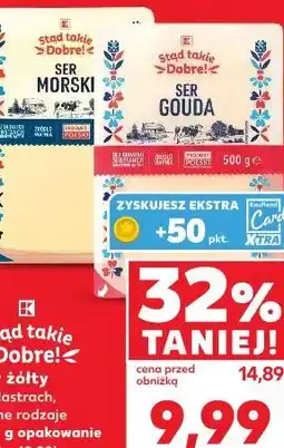 Kaufland Stąd takie Dobre! Ser żółty w plastrach oferta