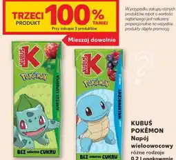 Kaufland Kubuś Pokémon Napój wieloowocowy oferta