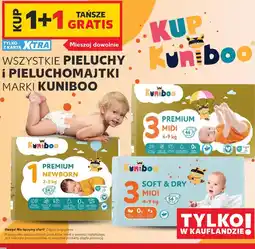 Kaufland Wszystkie pieluchy i pieluchomajtki Kuniboo oferta