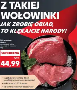 Kaufland Udziec wołowy ekstra na rolady lub gulasz oferta