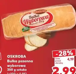 Kaufland OSKROBA Bułka pszenna wyborowa oferta