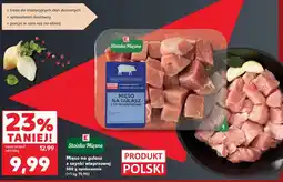 Kaufland Stoisko Mięsne Mięso na gulasz z szynki wieprzowej oferta