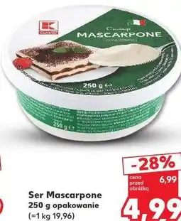 Kaufland Ser Mascarpone K-Classic oferta