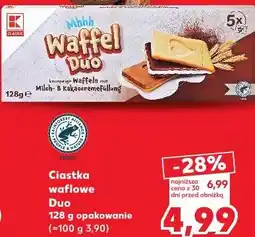 Kaufland K-Classic Ciastka waflowe Duo oferta