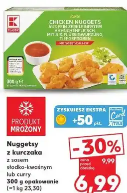 Kaufland Nuggetsy z kurczaka K-Classic oferta