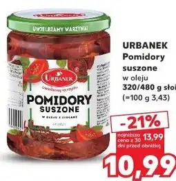 Kaufland Urbanek Pomidory suszone w oleju oferta