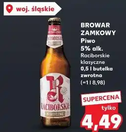 Kaufland Browar Zamkowy Piwo Raciborskie klasyczne oferta