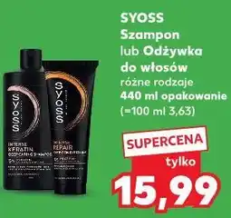 Kaufland Syoss Szampon lub Odżywka do włosów różne rodzaje oferta