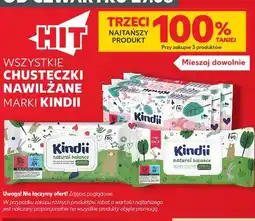 Kaufland Wszystkie chusteczki nawilżane marki Kindii oferta