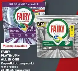 Kaufland FAIRY PLATINUM+ ALL IN ONE Kapsułki do zmywarki oferta
